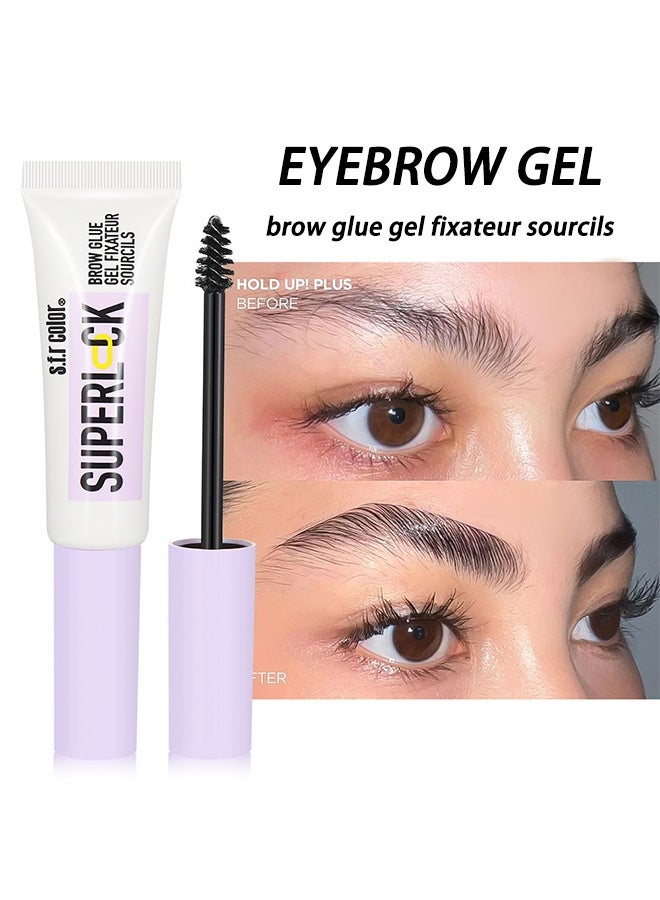 إس إف آر كالر سوبر لوك جل تثبيت الحواجب، جل الحواجب، جل خفيف للحواجب يدوم حتى 24 ساعة، شفاف 10 جرام - Image 2